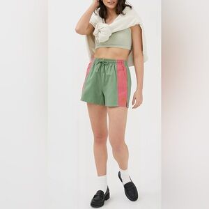 BDG | Elise Colorblock Denim Pull-On Short Sz M